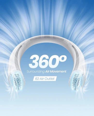 Portable Neck Fan Electric Wireless Fan